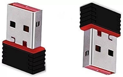 

Deals Destination Pack of 2 - Mini Wifi Dongle 802.11N Wireless USB Adapter(Multicolor)