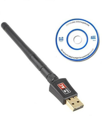 

ESCHEW USB Wireless WiFi Dongle Adapter with Antenna 2.4GHz 600mbps 802.11N USB Adapter(Black)