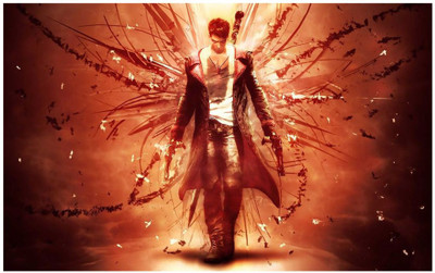 Devil May Cry Poster | devil may cry posters | devil may cry game posters | game posters Paper Print(12 inch X 18 inch, Rolled)