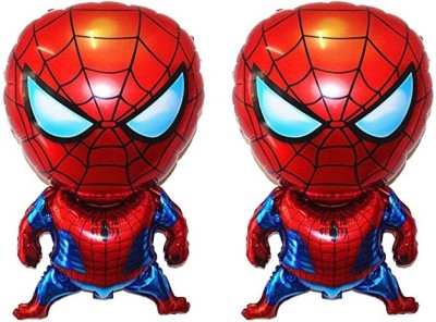 Clastik Printed Large Cartoon Character (SpiderM) Printed Foil Balloons, Kids Birthday Party Foil Balloons ,Decorations(2Pc) Balloon(Red, Pack of 2)