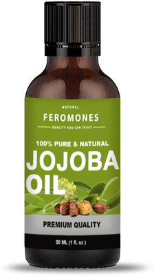 

Feromones Cold Pressed Jojoba Oil - For Hair, skin and nails - Natural and Undiluted(30 ml)