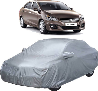 ask Car Cover For Maruti Suzuki Ciaz (Without Mirror Pockets)(Silver)