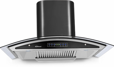 

Sunflame CH 90 AUTO CLEAN DX-T Wall Mounted Chimney(Black 1100 CMH)