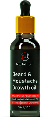

Newish : Beard and Moustache Growth Oil For Men |50 ml| Hair Oil(50 ml)