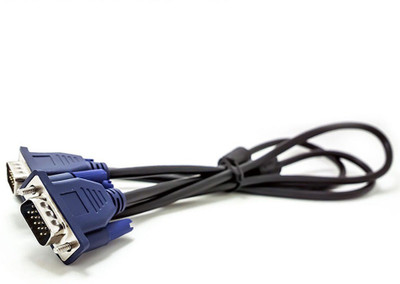 

RIVER FOX 15 Pin Male to Male 1.5 Meter VGA Cable for Computer Monitors, Televisions,Desktop, Laptop, Projector VGA Cable(Compatible with Computer, Monitor, Desktop, Laptop, Smps, Printer, Projector, Black, Blue, Sync and Charge Cable)