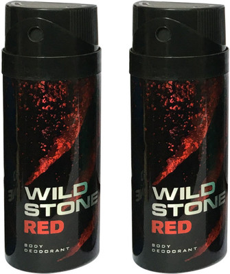 

Wild Stone RED ( PACK OF 2) Body Spray - For Men & Women(150 ml, Pack of 2)