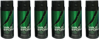 

Wild Stone FOREST SPICE ( PACK OF 6) Body Spray - For Men & Women(150 ml, Pack of 6)