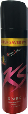 

KamaSutra SPARK (BIG) (PACK OF 1) Deodorant Spray - For Men & Women(260 ml)