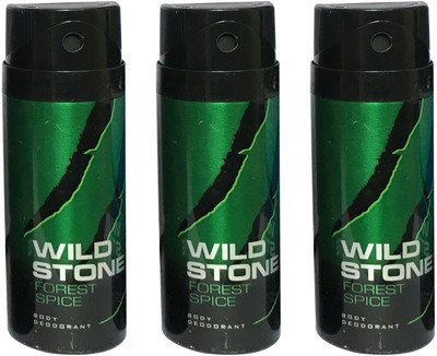 

Wild Stone FOREST SPICE ( PACK OF 3) Body Spray - For Men & Women(150 ml, Pack of 3)
