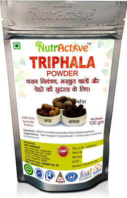 

NutrActive Triphala Powder 100 gm(100 g)
