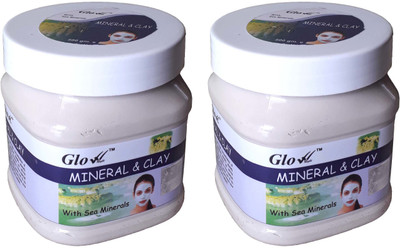 

Glow Right MINERAL & CLAY MASK 2 Pack of 500ml(1000 ml)