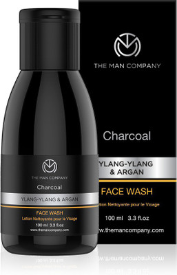 

The Man Company Charcoal Face Wash with Ylang Ylang & Argan Essential Oils Face Wash(100 ml)