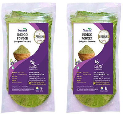

Natural HealthLife Care Indigo Powder For Unisex, 454 grams (Pack Of 2) Hair Color(Green)