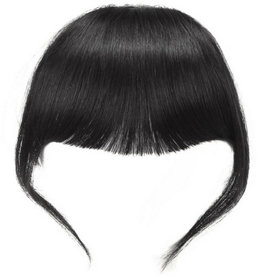 

Futurekart Clip On Clip In Front Bang Fringe Extension Piece Thin (Natural Color) Hair Extension