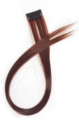 

CRIBE Synthetics Coloured Extension For Women & Girls | Highlighter Streak For Teen age Girls Hair Extension