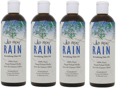 

Wild Ideas Rain Revitalizing Hair Oil, 200mlx4 Hair Oil(200 ml)