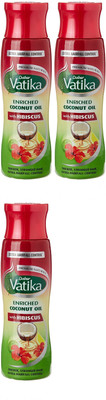 

Dabur VATIKA WITH HIBICUS Hair Oil(225 ml)