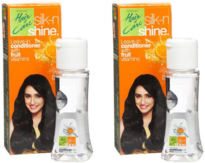 

hair & care SILK N SHINE(100ML X 2)(200 ml)