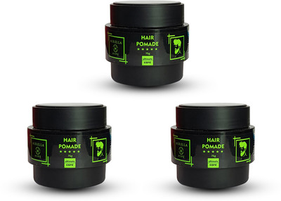 

MIRELLA HYPE HAIR WEX POMAD FOR MAN 3 GREEN BOX COMBO Hair Wax(125 ml)