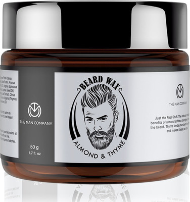 

The Man Company Beard Wax Almond & Thyme for beard styling (50 gm) Wax(50 g)