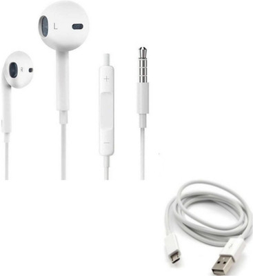 vivo Headphone Accessory Combo for Vivo Y11,Vivo V5 Plus, Vivo V3, Vivo V7, V7+, V9, V9 Youth, Vivo Y69, Vivo V5, Vivo V1, Vivo V1 max Vivo V3(White)
