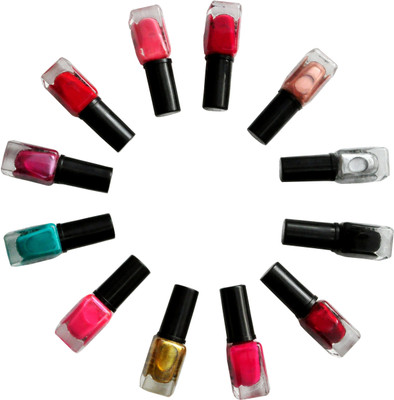 

Vozwa Nail Polish Set of 12 Pcs. Multicolor Multi(Pack of 12)