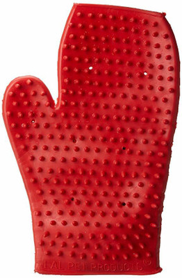 

LAL PET Grooming Gloves for Dog, Cat(Multicolor, Large)