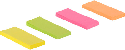 

Chrome Page Marker 20mm x 50mm Pads 40 Sheets Regular, 4 Colors(Set Of 8, Blue, Green, Yellow, Orange, Pink), Blue;green;orange;pink;yellow