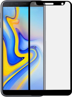 sadgatih Edge To Edge Tempered Glass for Samsung Galaxy A6 Plus(Pack of 1)