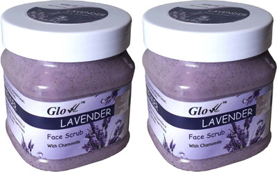 

Glow Right LAVENDAR SCRUB 2 Pack of 500ml Scrub(1000 ml)