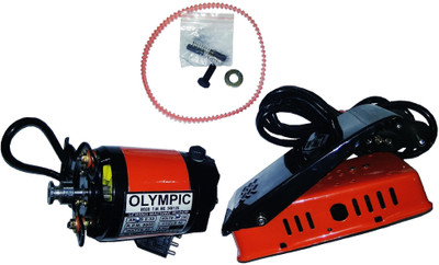 

Olympic Small red-black electric full copper motor for Manual Sewing Machine( Built-in Stitches 0)