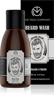 

The Man Company Beard Wash - Almond and Thyme(100 ml)