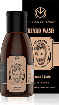 

The Man Company Beard Wash- Argan & Geranium(100 ml)