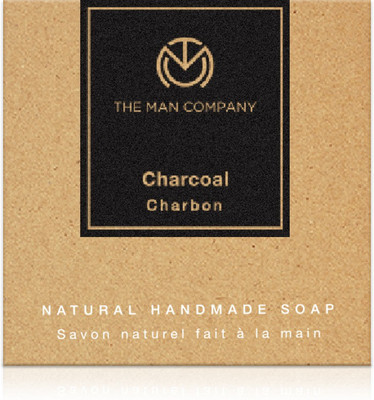 

The Man Company Charcoal Soap Bar Black 125g(125 g)
