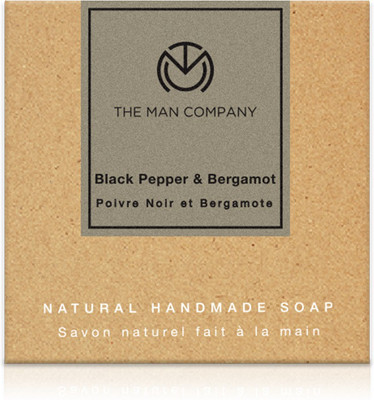 

The Man Company Exfoliating Black pepper and Bergamot soap bar 125g(125 g)