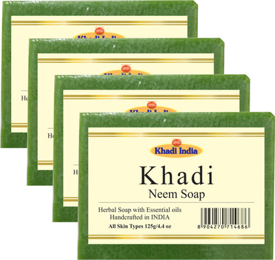 

Khadi Herbal Neem(125 g, Pack of 4)