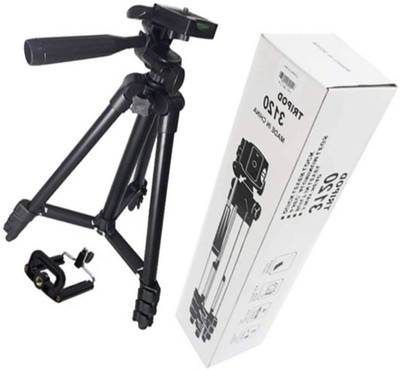 

LIFEMUSIC Tripod-3120 Portable Camera Tripod With Three-dimensional Head, Quick Release Plate,Universal Phone Holder,Carrying Bag Suitable For Lightweight Professional Cameras,Phones,Small Camcorder Feel & Capture Every Moment With This Amazing Tripod(Bla