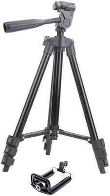 

Alafi Buy Tripod-3120 Universal Aluminum Lightweight Camera A3 with Quick Release Plate For Video Cameras and mobile Tripod (Black, Supports Up to 1800G) Tripod, Tripod Kit(Black, Supports Up to 1800 g)