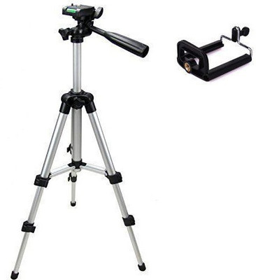 

Alafi tripod1858 Tripod, Tripod Kit(Silver, Supports Up to 1500 g)