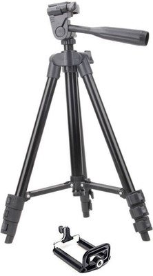 

Alafi Buy Tripod-3120 Universal Aluminum Lightweight Camera A2 with Quick Release Plate For Video Cameras and mobile Tripod (Black, Supports Up to 1800G) Tripod, Tripod Kit(Black, Supports Up to 1800 g)