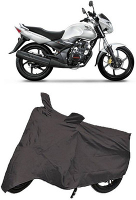 COVERPLANET Two Wheeler Cover for Honda(CB Unicorn, Grey)