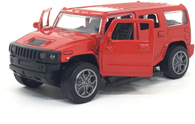 

Stylo 1:32 Scale Metal Cars Pull Back, Hummer Model Car(Red)
