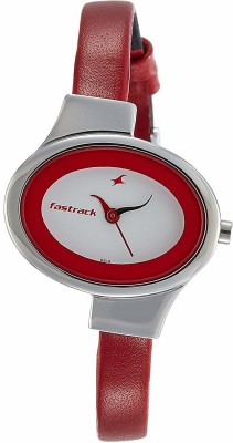 Fastrack NG6015SL01 Basics Analog Watch For Women Fastrack Wrist Watches