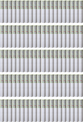 

Kemflo Spun Candle 10" 5 Micron Pre-Filter For RO/UV Pack Of 100 Green Solid Filter Cartridge(5, Pack of 100)