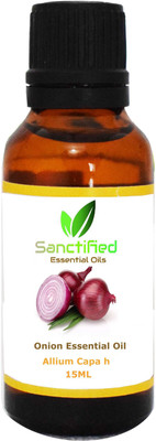 

SANCTIFIED Onion essential oil (15ml) 100% pure natural undiluted bathing oil for unisex(15 ml)
