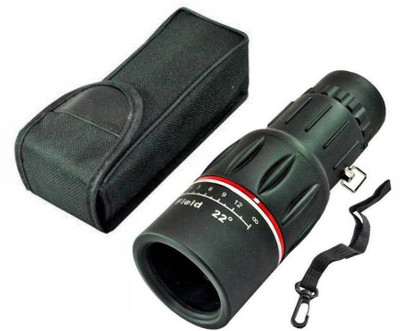 

eWAVE Super Zoom Long Distance Clear View 16x52-66M/8000M Monocular Binoculars(52 mm, Black)