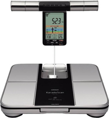 OMRON HBF-701 Karada Scan Body Composition Monitor Body Fat Analyzer(Black)