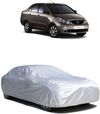QualityBeast Car Cover For Tata Indigo CS (Without Mirror Pockets)(Silver)