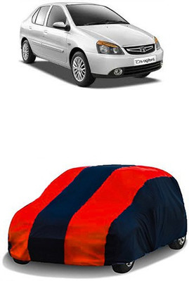 QualityBeast Car Cover For Tata Indigo eCS (Without Mirror Pockets)(Maroon, Black)