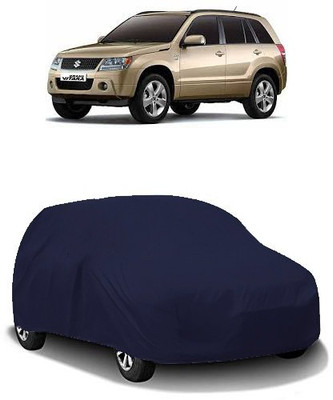 QualityBeast Car Cover For Maruti Suzuki Grand Vitara (Without Mirror Pockets)(Blue)